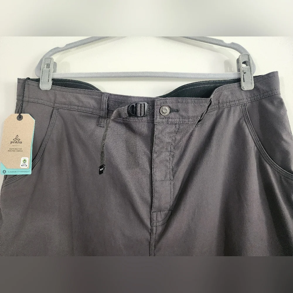 Prana Gray Cargo Pants‎ with Versatile Style